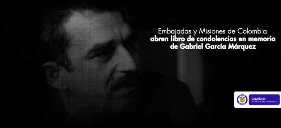 Consulado de Colombia en Iquitos- Perú abre libro de condolencias por muerte de Gabriel García Márquez