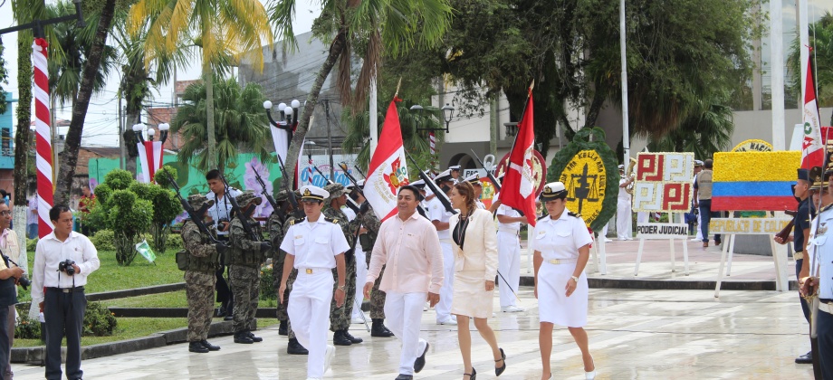 El Consulado de Colombia en Iquitos conmemoró 208 años de la Independencia Nacional con diferentes Actividades