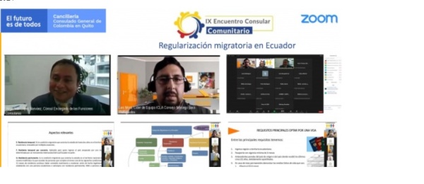 IX Encuentro Consular Comunitario: Regularización migratoria en Ecuador