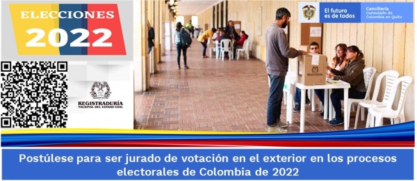 Inscripción jurados de votación Quito