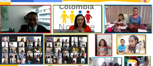Consulado en Quito realizó las dos primeras sesiones del taller para niños