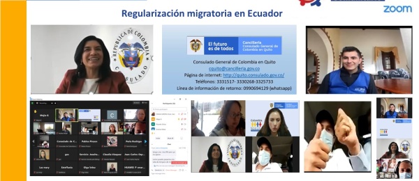 V Encuentro Consular Comunitario – Quito – Regularización migratoria en Ecuador