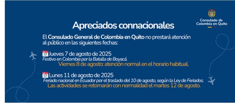 Aviso de no atención