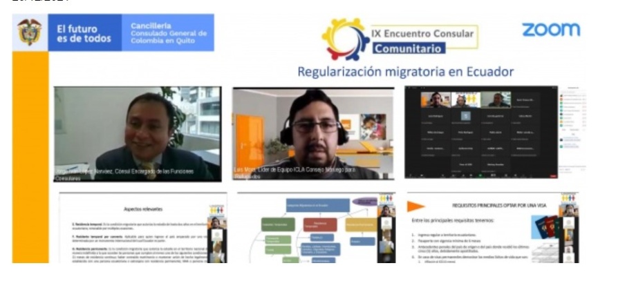 IX Encuentro Consular Comunitario: Regularización migratoria en Ecuador