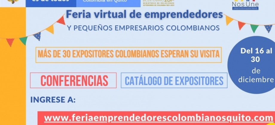 FERIA VIRTUAL DE EMPRENDEDORES Y PEQUEÑOS EMPRESARIOS